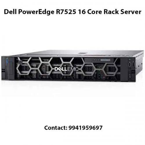 Dell PowerEdge R7525 16 Core Rack Server price in hyderabad, telangana, nellore, vizag, bangalore