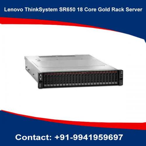 Lenovo ThinkSystem SR650 18 Core Gold Rack Server price in hyderabad, telangana, nellore, vizag, bangalore