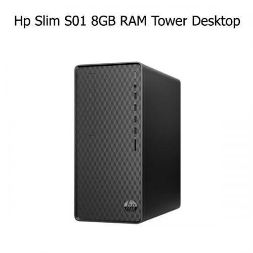 Hp Slim S01 8GB RAM Tower Desktop price in hyderabad, telangana, nellore, vizag, bangalore