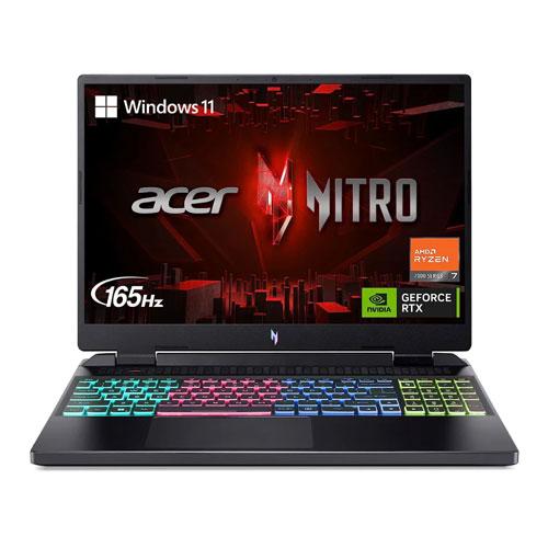 Acer Nitro 16 AMD Ryzen 7 8GB RAM Laptop price in hyderabad, telangana, nellore, vizag, bangalore