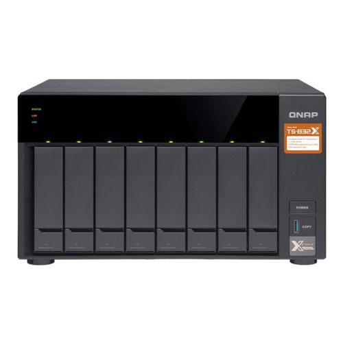QNAP TS 832PX Tower 4G Network Attached Storage price in hyderabad, telangana, nellore, vizag, bangalore