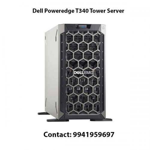 Dell Poweredge T340 Tower Server price in hyderabad, telangana, nellore, vizag, bangalore