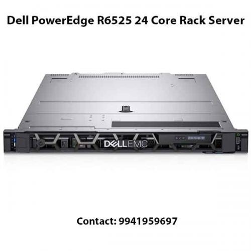 Dell PowerEdge R6525 24 Core Rack Server price in hyderabad, telangana, nellore, vizag, bangalore