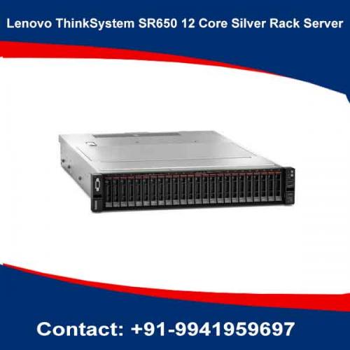 Lenovo ThinkSystem SR650 12 Core Silver Rack Server price in hyderabad, telangana, nellore, vizag, bangalore