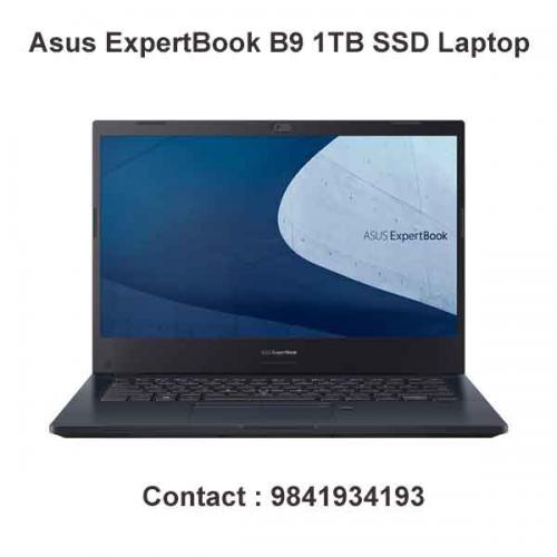 Asus ExpertBook B9 1TB SSD Laptop price in hyderabad, telangana, nellore, vizag, bangalore
