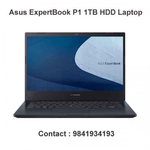 Asus ExpertBook P1 1TB HDD Laptop price in hyderabad, telangana, nellore, vizag, bangalore