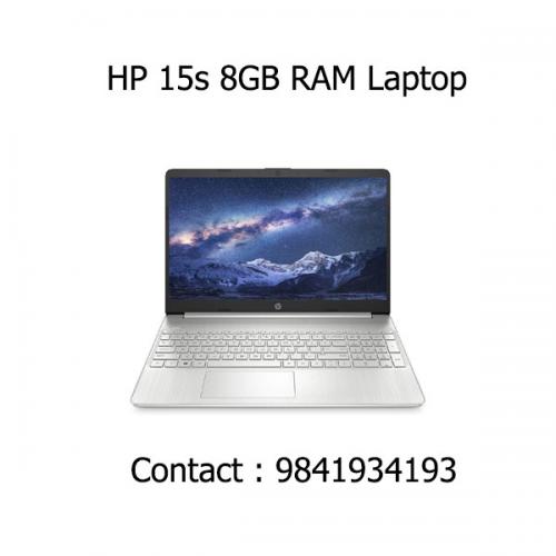 HP 15s 8GB RAM Laptop price in hyderabad, telangana, nellore, vizag, bangalore