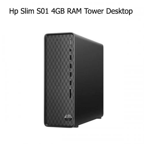 Hp Slim S01 4GB RAM Tower Desktop price in hyderabad, telangana, nellore, vizag, bangalore