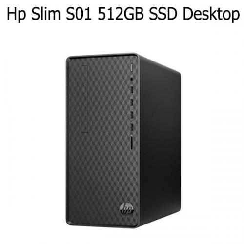 Hp Slim S01 512GB SSD Desktop price in hyderabad, telangana, nellore, vizag, bangalore
