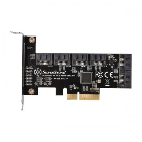 SilverStone ECS06 6 Port SATA Gen3 price in hyderabad, telangana, nellore, vizag, bangalore