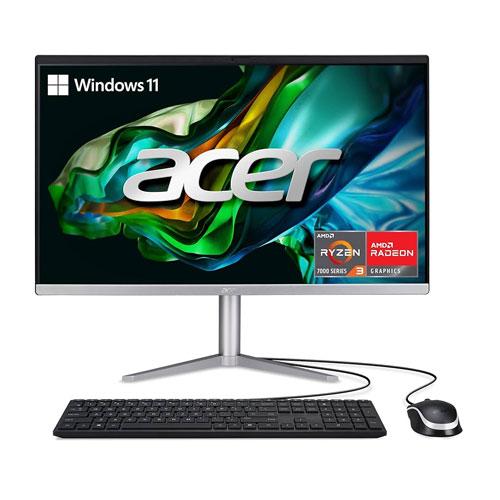 Acer Aspire C AMD Ryzen 3 7320U AIO Desktop price in hyderabad, telangana, nellore, vizag, bangalore