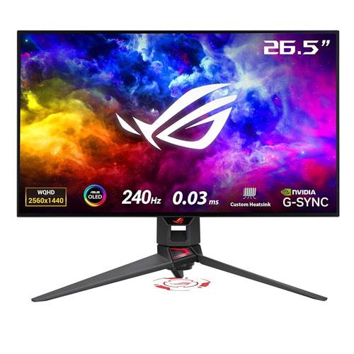 Asus Rog Swift OLED PG27AQDM 27 inch Monitor price in hyderabad, telangana, nellore, vizag, bangalore