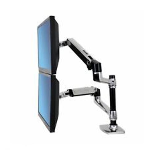 Ergotron 45492216 LX Dual Stacking Arm price in hyderabad, telangana, nellore, vizag, bangalore