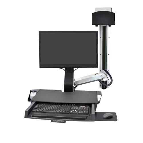 Ergotron StyleView Sit Stand Combo System Worksurface price in hyderabad, telangana, nellore, vizag, bangalore