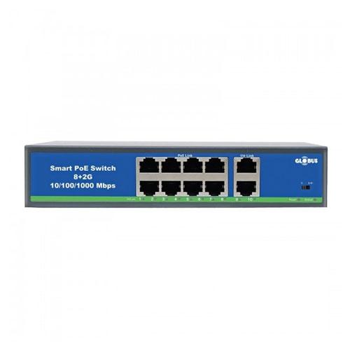 Globus GNSC IPH4H2 4 Port PoE Switch price in hyderabad, telangana, nellore, vizag, bangalore
