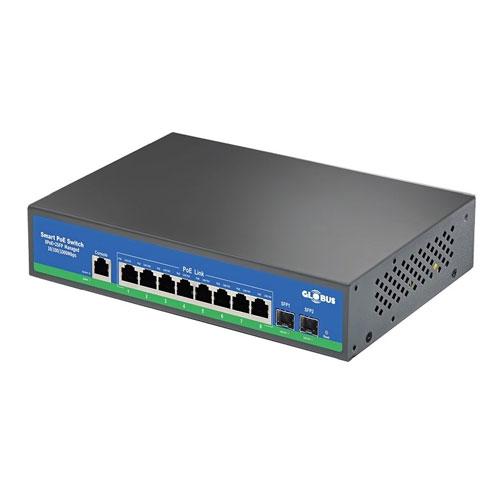 Globus GNSC IPH8G2 8 Port PoE Switch price in hyderabad, telangana, nellore, vizag, bangalore