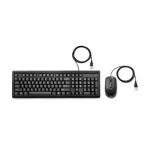 HP 160 6HD76AA Wired Keyboard and Mouse price in hyderabad, telangana, nellore, vizag, bangalore