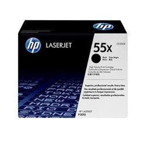 HP 55X CE255X High Yield Black LaserJet Toner Cartridge price in hyderabad, telangana, nellore, vizag, bangalore