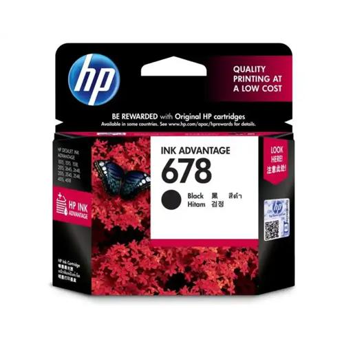 HP 678 CZ107AA Black Ink Cartridge price in hyderabad, telangana, nellore, vizag, bangalore