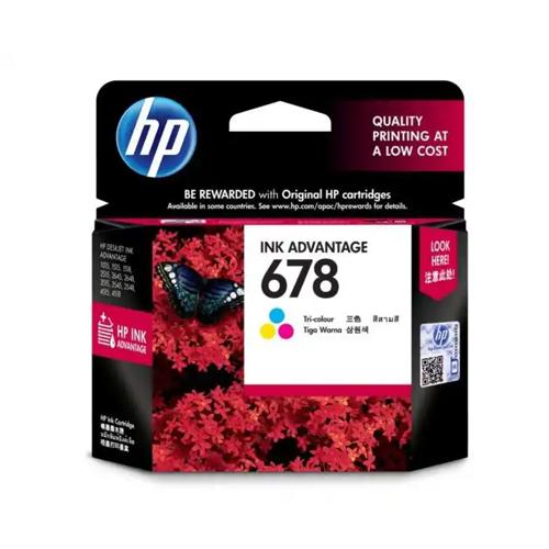 HP 678 CZ108AA Tri color Ink Cartridge price in hyderabad, telangana, nellore, vizag, bangalore