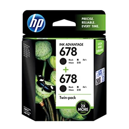 HP 678 L0S23AA Twin Black Combo Ink Cartridge price in hyderabad, telangana, nellore, vizag, bangalore