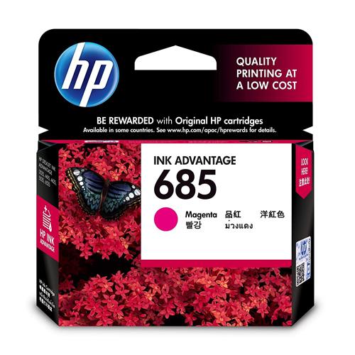 HP 685 CZ123AA Magenta Original Ink Cartridge price in hyderabad, telangana, nellore, vizag, bangalore