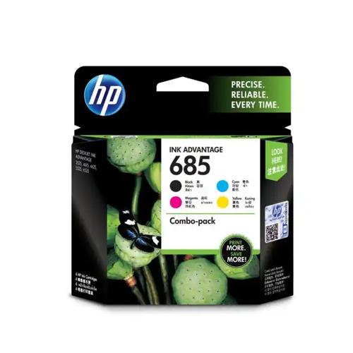 HP 685 F6V35AA CMYK Ink Cartridges Combo 4 Pack price in hyderabad, telangana, nellore, vizag, bangalore