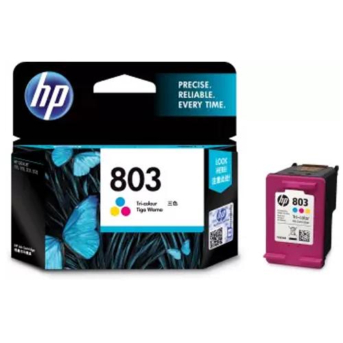HP 803 F6V20AA Tri color Ink Cartridge price in hyderabad, telangana, nellore, vizag, bangalore
