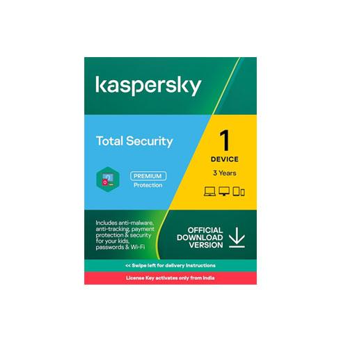 Kaspersky 1 User 3 year Premium Antivirus price in hyderabad, telangana, nellore, vizag