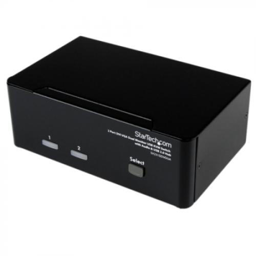 KVM SV231DDVDUA 2 Port DVI VGA Switch price in hyderabad, telangana, nellore, vizag, bangalore