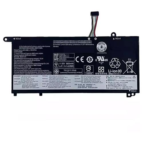 Lenovo L19D3PDA OEM 45Whr 3800mAh 11V 3 Cell Laptop Battery price in hyderabad, telangana, nellore, vizag, bangalore