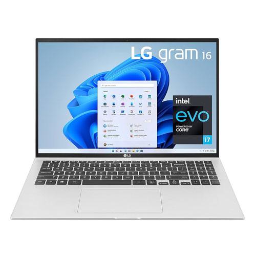 LG Gram 16 16Z90RG CP75A2 i7 1360P Processors 16GB RAM Laptop price in hyderabad, telangana, nellore, vizag, bangalore