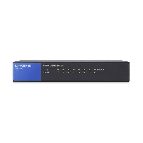 Linksys LGS108 8 Port Ethernet Switch price in hyderabad, telangana, nellore, vizag, bangalore