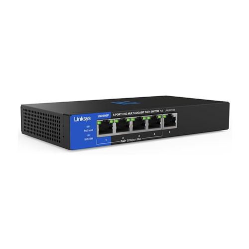 Linksys LN2305P 5 Port Multi Gig PoE Switch price in hyderabad, telangana, nellore, vizag, bangalore