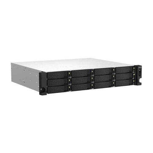 QNAP TS 1264U RP 2U Rackmount 8G NAS Storage price in hyderabad, telangana, nellore, vizag, bangalore