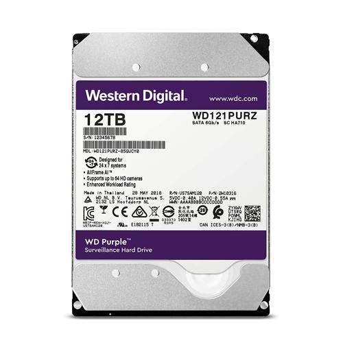 Western Digital Purple 12TB Surveillance Hard Drive price in hyderabad, telangana, nellore, vizag, bangalore